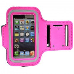 iPhone 5S 5C 5 4S 4 Sports Armband (Hot Pink)